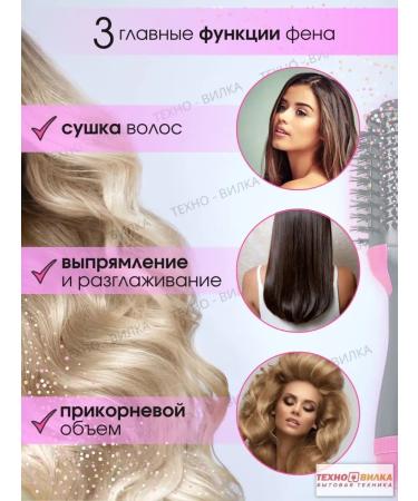 TECHNO-FORK Hair dryer comb - Buy Online on GoSupps.com