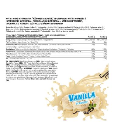 APPLIED NUTRITION Geyner Mass with glutamine and CLA for muscle growth 6 kg vanilla - Buy Online on GoSupps.com