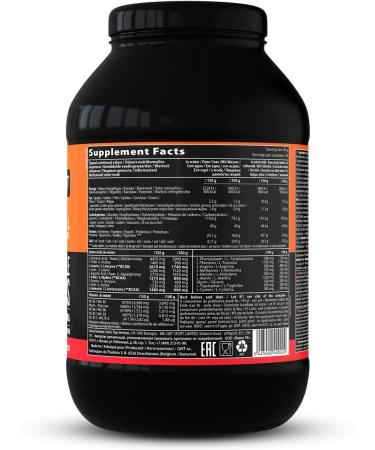 QNT Muscle Mass Gainer for a set of muscle mass of 1.3 kg of strawberries - Buy Online on GoSupps.com