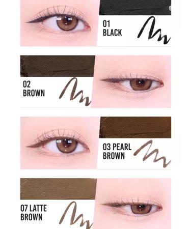 Tony Moly Eyeling liner for the eyes gel brilliant 03 Pearl Brown - Buy Online on GoSupps.com