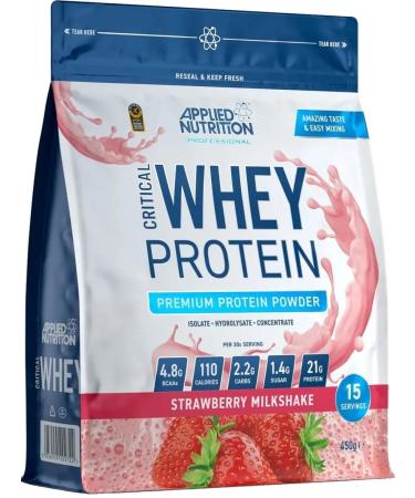 APPLIED NUTRITION Serum protein for a set of mass 450 g strawberry - Buy Online on GoSupps.com