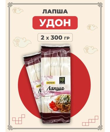 Midori Lapsha Japanese wheat udon 300 g 2 pcs