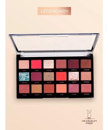REVOLUTION PRO Palette of eyelid shadows eye shadow Regeneration Legendary - Buy Online on GoSupps.com