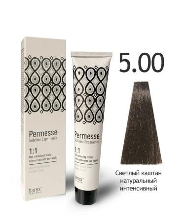 Barex Paint 5.00 Light chestnut natural intense PERMESSE