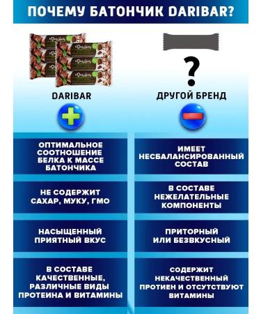 DariBar Dari Bar protein bush Dessert Brownie 6 pcs - Buy Online on GoSupps.com