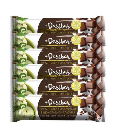 DariBar Protein bars pistachio ice cream 40 grams 6pcs - Buy Online on GoSupps.com