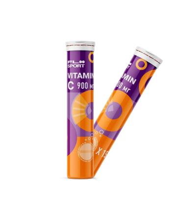 FLOO SPORT Vitamin C 900 mg 15 Ship table 2 pcs