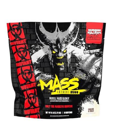 Mutant Gainer Mass extrem 2500 2.72 kg - cookies - cream