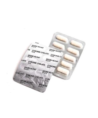 Pharmgroup Chrome Helat Forte Capsules No. 30. Picoline for weight loss - Buy Online on GoSupps.com