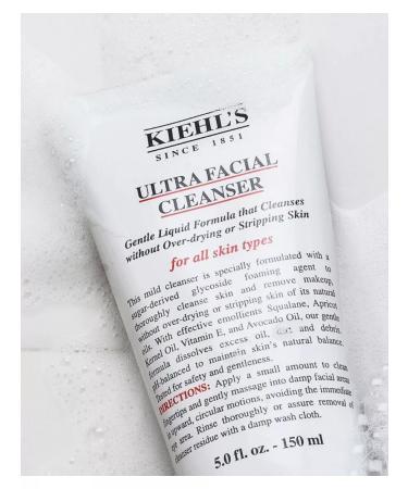 KIEHL'S Cleaning gel for washing 150 ml - Buy Online on GoSupps.com