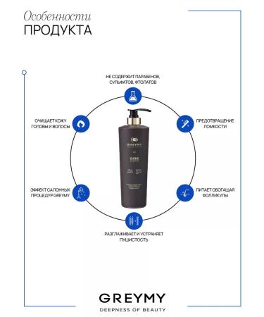 Greymy Professional Salnefantic shampoo for shine hair - Buy Online on GoSupps.com