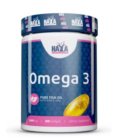 Haya Labs Omega 3 Omega 3 1000 Mg 200 Softgels