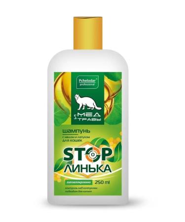 Beekeeper Cat shampoo from molting with honey and burdock 250 ml