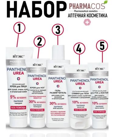 Belita-Vitex Cosmetic set Panthenol urea