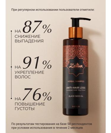 Zeitun Hair shampoo from falling out and for growth is unpleasant - Buy Online on GoSupps.com