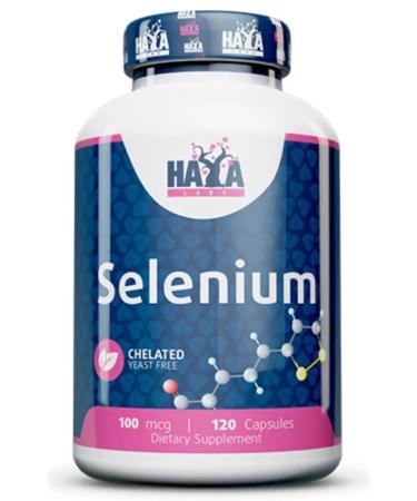 Haya Labs Selenium Chelated 100 McG 120 Caps