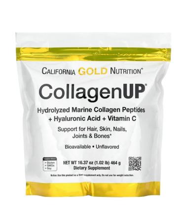 California Gold Nutrition Collagen Up Collagen 464 g - Buy Online on GoSupps.com