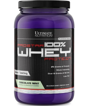 Ultimate Nutrition Serum protein Prostar Whey 907 g chocolate - mint - Buy Online on GoSupps.com