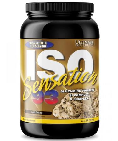 Ultimate Nutrition Protein isolated for weight loss ISO Sensation 93 910 g coffee - Buy Online on GoSupps.com