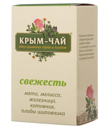 CRIMEA TEA Fresh of herbal tea with lemonnik and mint 40 g - Buy Online on GoSupps.com