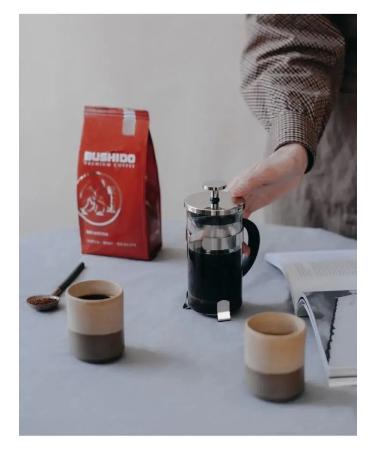 Bushido Coffee in Red Katana 1 kg 2pcs - Buy Online on GoSupps.com