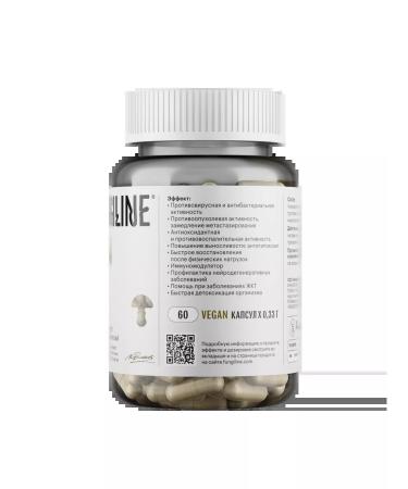 Fungiline Chaga 60 capsules - Buy Online on GoSupps.com