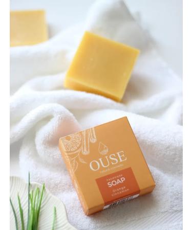 OUSE Natural handmade soap orange & cinnamon