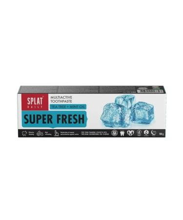 SPLAT Daily Super Fresh toothpaste 100 g - Buy Online on GoSupps.com