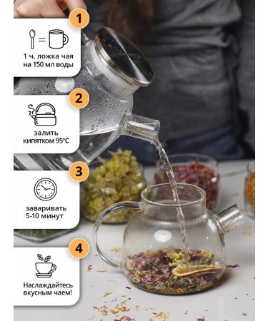 Tea traditions of Crimea Herbal tea energy 50 g for immunity - Buy Online on GoSupps.com