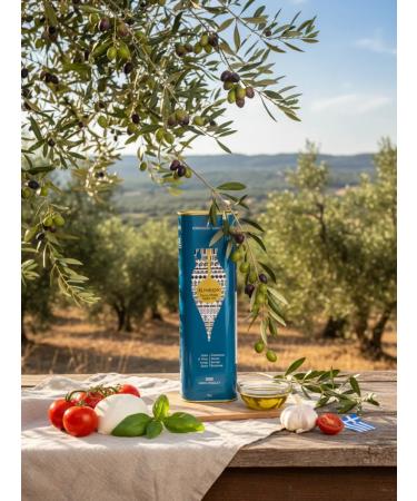 ELINIKON Extra Virgin olive oil 1000 ml Greece - Buy Online on GoSupps.com