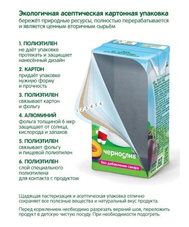 Gardens of Pridonya Puree from prunes 125g from 4 months (18pcs) - Buy Online on GoSupps.com