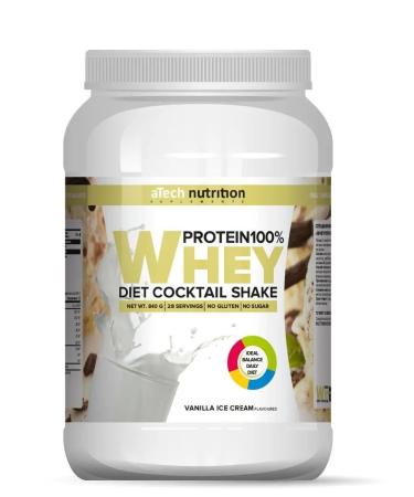 aTech nutrition Serum protein for weight loss 840 g. Vanil - Buy Online on GoSupps.com