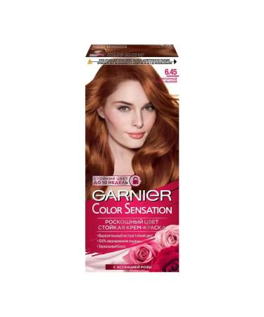 Garnier Cream for hair Color Sensation tone 6.45