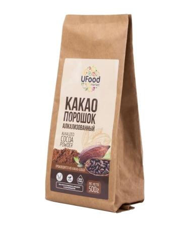 UFOODMARKET Cocoa powder Alkalized UFOOD 500 g - Buy Online on GoSupps.com