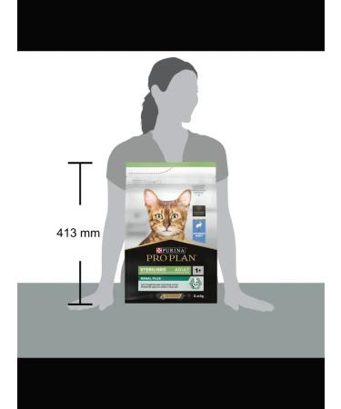 PRO PLAN Dry food for sterilized elbow cats rabbit 3 kg - Buy Online on GoSupps.com
