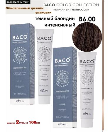 Kaaral Baco hair dye. B6.00 100ml x 2pcs