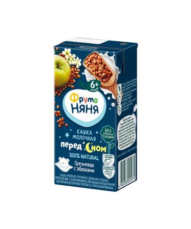 Frutonyanya Liquid water-gross porridge with an apple 0.2l (18pcs) - Buy Online on GoSupps.com