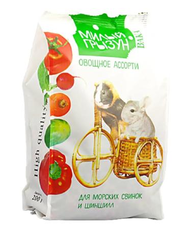 waka "Cute rodent" (vegetables) for guinea pigs and chinchilla 200g