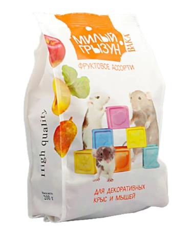 waka "Cute rodent" fruit assorted for decorative rats and mice