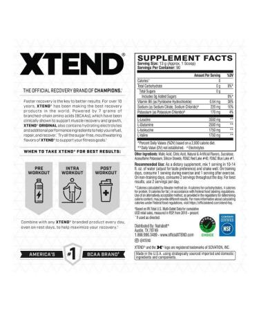 Xtend Amino acids The Original 1330 g - lime - lemon - Buy Online on GoSupps.com