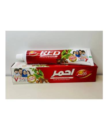 Dabur Toothpaste Red Paste Tooth Ayurvedic 200 g - Buy Online on GoSupps.com