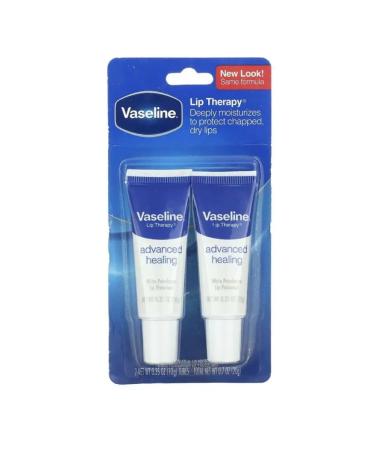 Vaseline Lip Therapy Improved healing 2 tubes - Buy Online on GoSupps.com