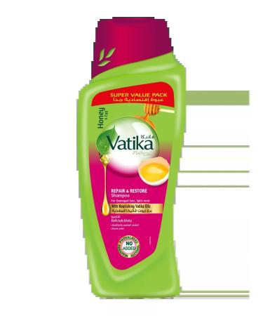 Dabur Vatika shampoo for restoration and healing hair 700 ml - Buy Online on GoSupps.com