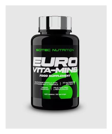 Scitec Nutrition EURO VITA-MINS 120 tablets vitamin complex