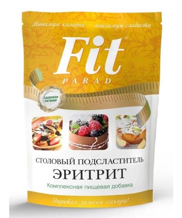 Eritrite Fitparade 70% of the sweetness of sugar doy-pack 2 to 400 g - Buy Online on GoSupps.com