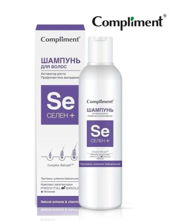 Velvet Compliment hair shampoo selenium+ growth activator