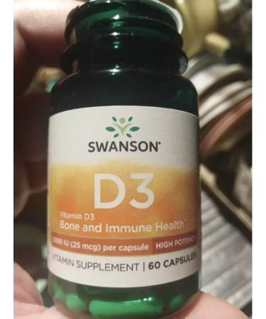Swanson Vitamin D3 Vitamins for immunity for women and men - Buy Online on GoSupps.com
