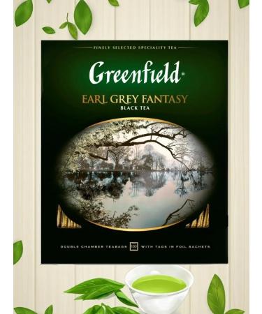 Greenfield Black tea Earl Grey 100 Packages - Buy Online on GoSupps.com