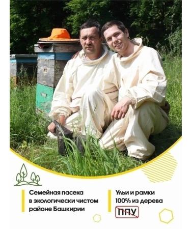 Honey of the Mamdeev family Meadow honey natural eco-product - Buy Online on GoSupps.com