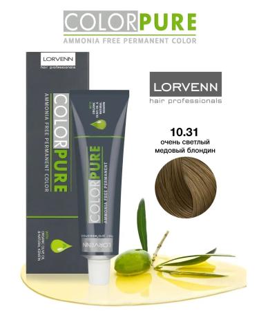 Lorvenn Hair Professionals Hair dye Color Pure 10.31 50 ml